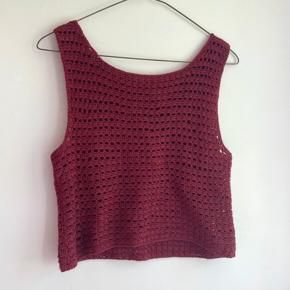 Handmade Crochet Tank Top - Picture 1 of 3